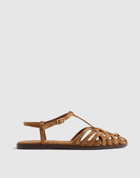 The Milano Fisherman Sandal Cumin | Madewell Value