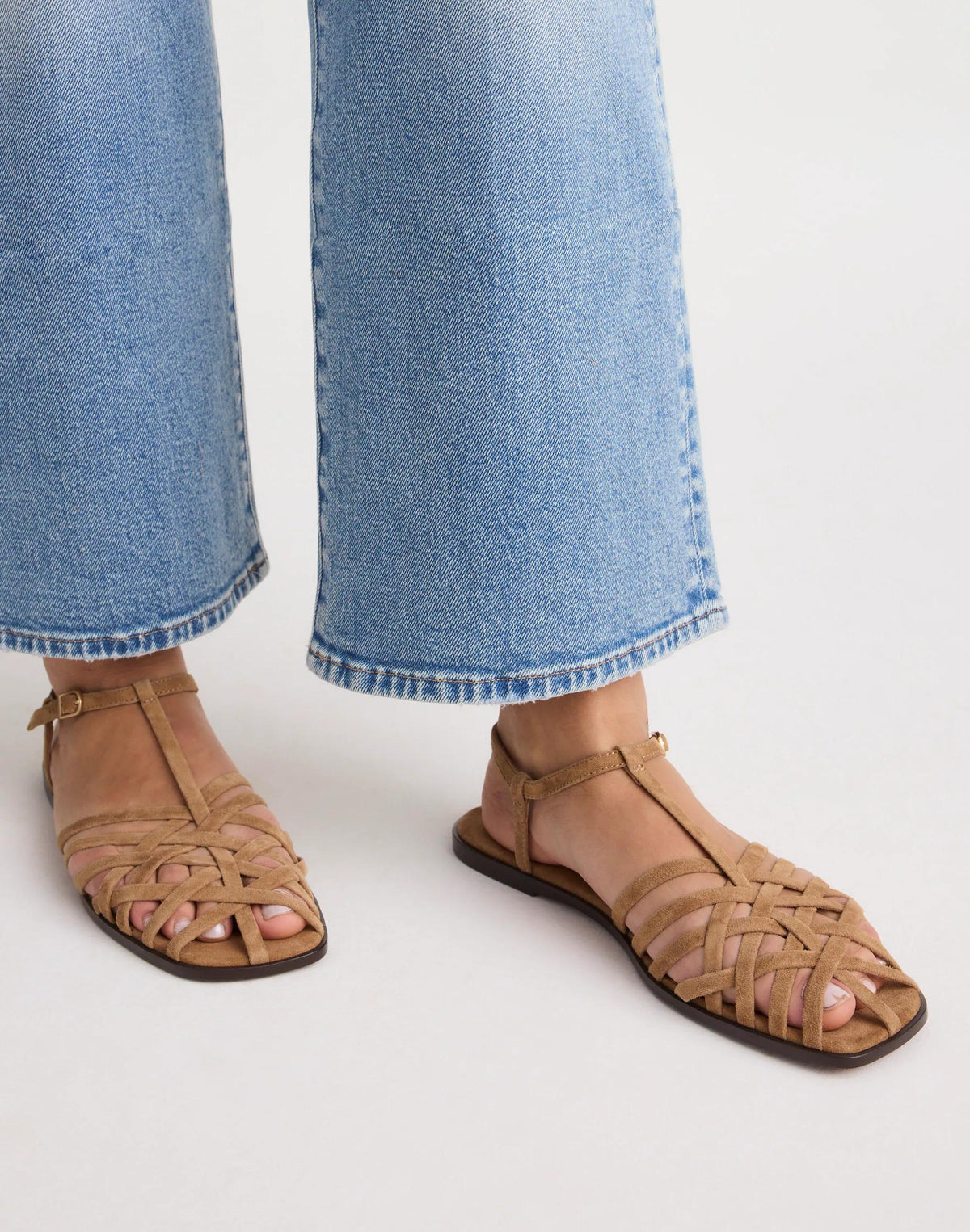The Milano Fisherman Sandal Cumin | Madewell Value