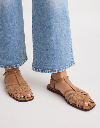The Milano Fisherman Sandal Cumin | Madewell Value