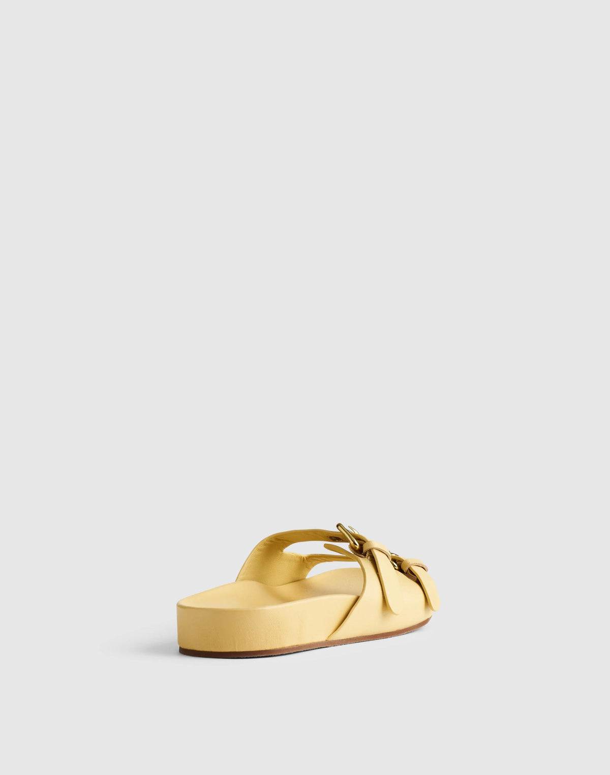The Cambrea Double-Strap Sandal Yellow Clay | Madewell Essential