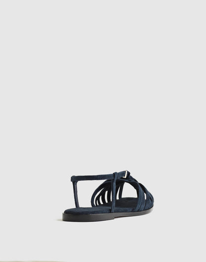 The Milano Fisherman Sandal Juniper Berry | Madewell Great Value
