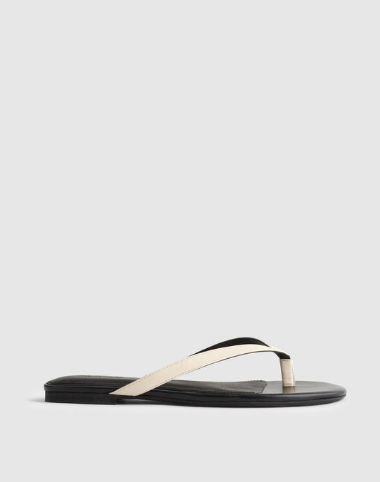 The Iggy Thong Sandal Vintage Muslin Multi | Madewell Great Value