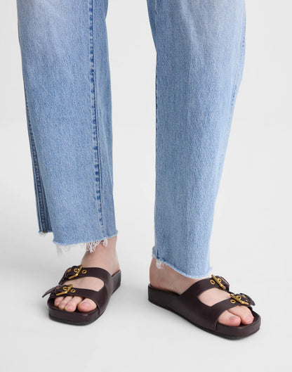 The Cambrea Double-Strap Sandal Coffee Bean | Madewell Discount