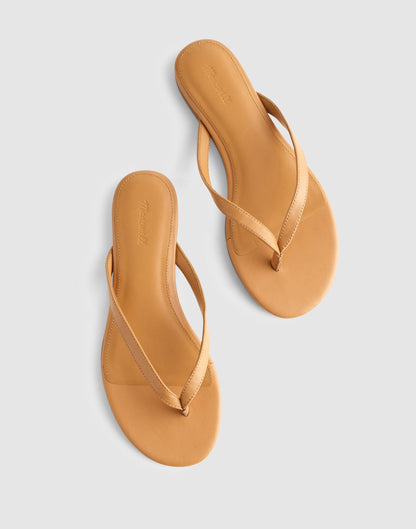 The Iggy Thong Sandal Golden Tan | Madewell Featured