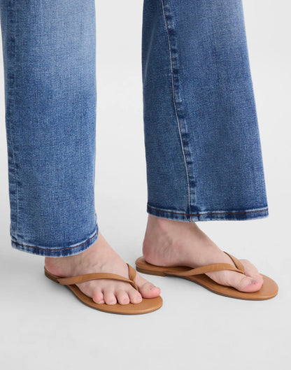 The Iggy Thong Sandal Golden Tan | Madewell Featured