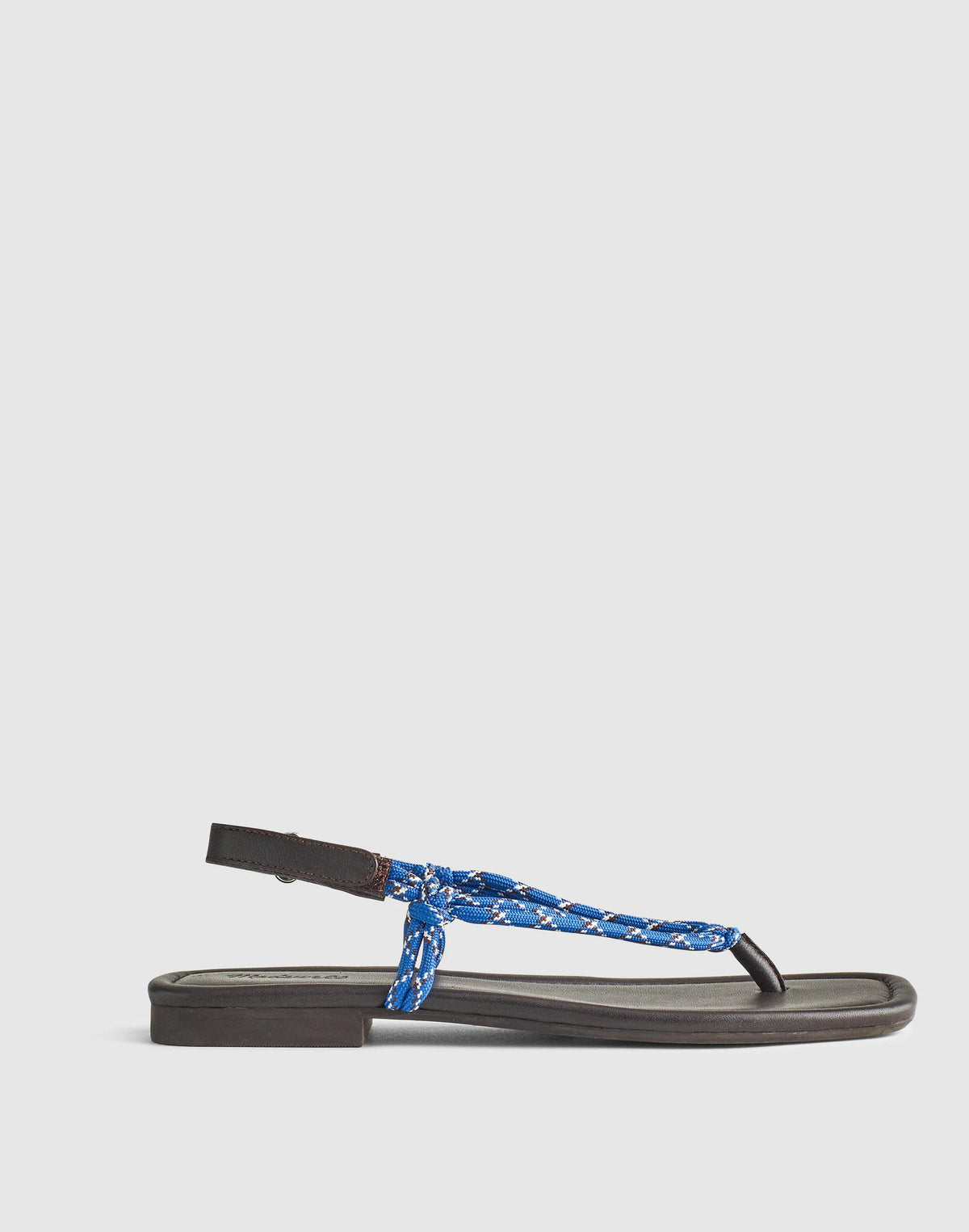 The Aliyah Thong Sandal in Paracord Retro Blue | Madewell Premium