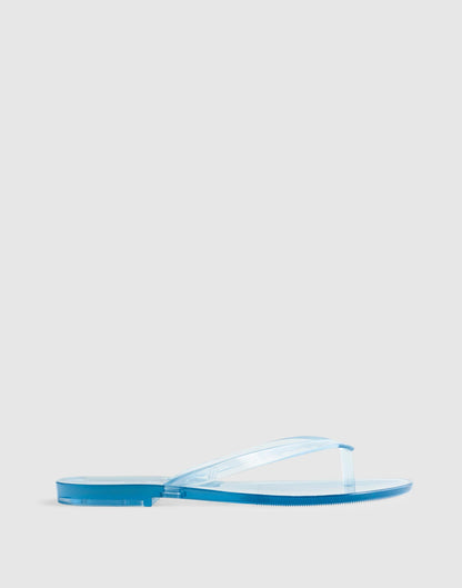 Madewell x Melissa Jelly Thong Sandal Blueberry | Madewell Exclusive