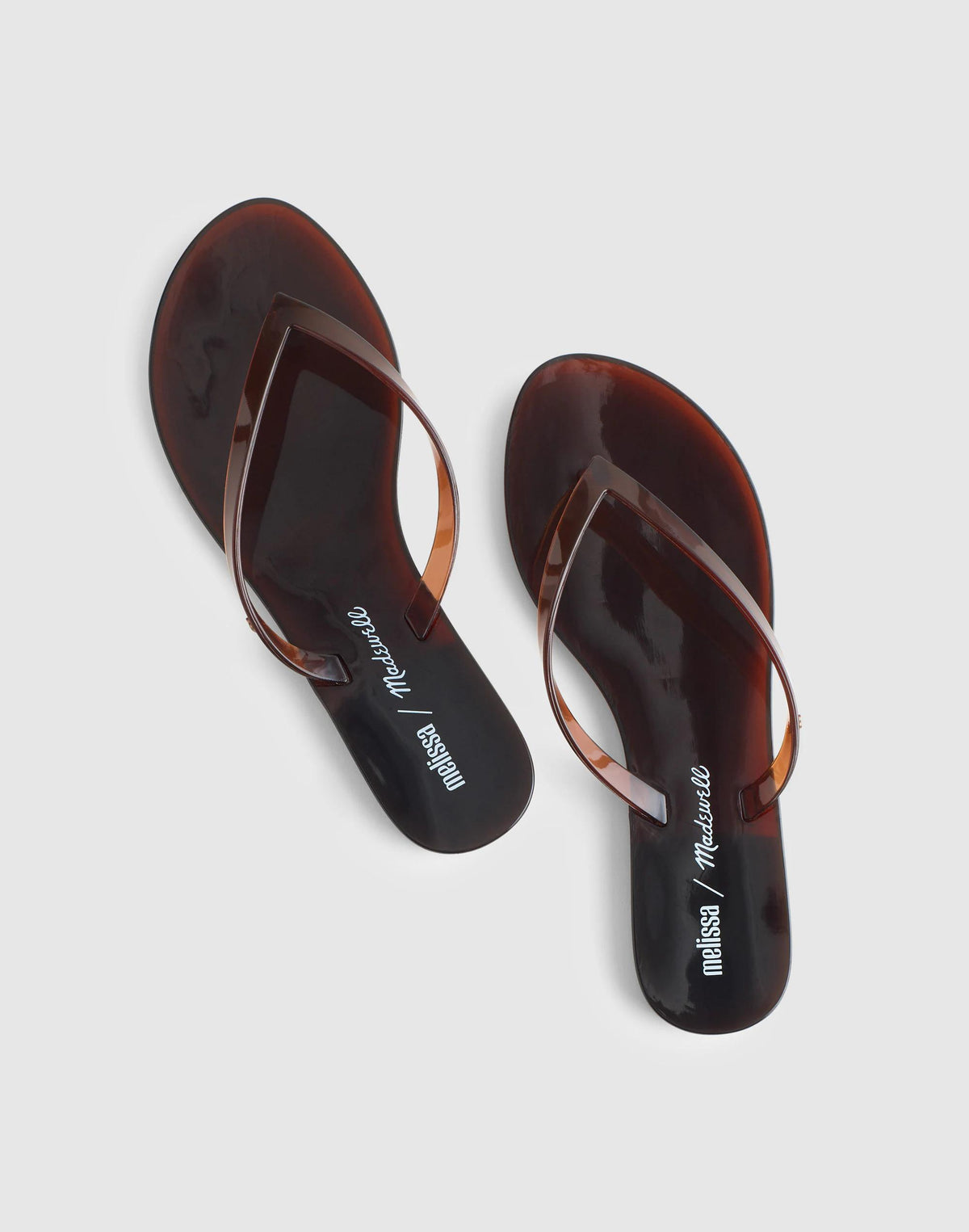 Madewell x Melissa Jelly Thong Sandal Chocolate | Madewell Best Seller
