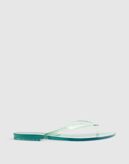 Madewell x Melissa Jelly Thong Sandal Kiwi | Madewell Value