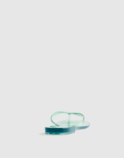 Madewell x Melissa Jelly Thong Sandal Kiwi | Madewell Value