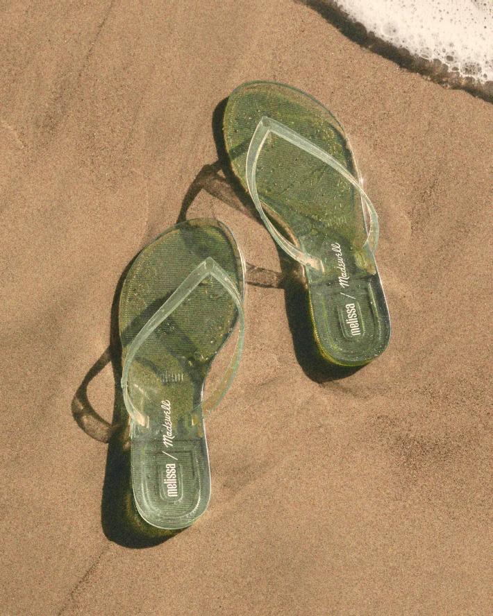 Madewell x Melissa Jelly Thong Sandal Kiwi | Madewell Value