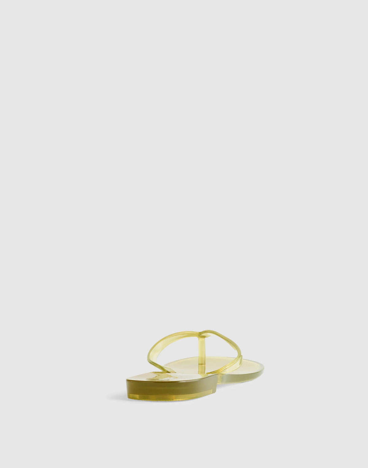 Madewell x Melissa Jelly Thong Sandal Lemon | Madewell Great Value