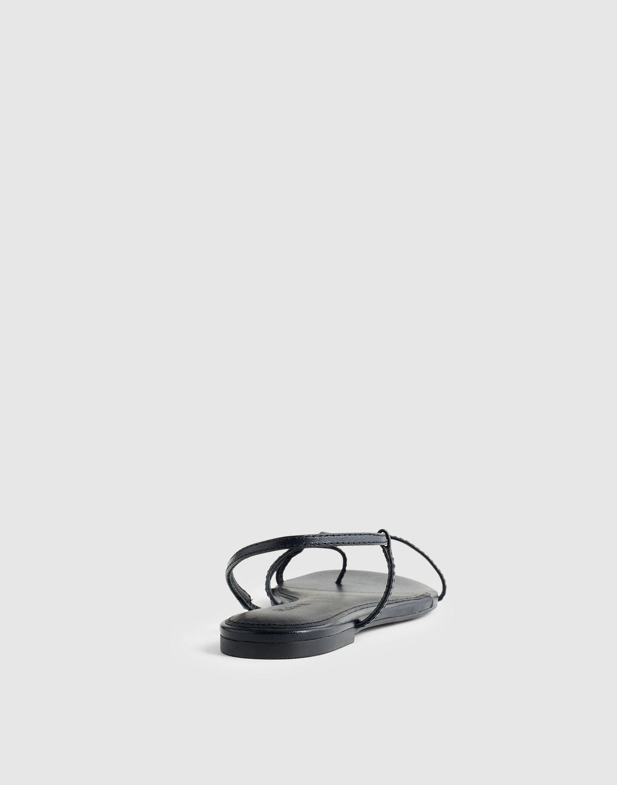 The Iggy Strappy Sandal True Black | Madewell Everyday