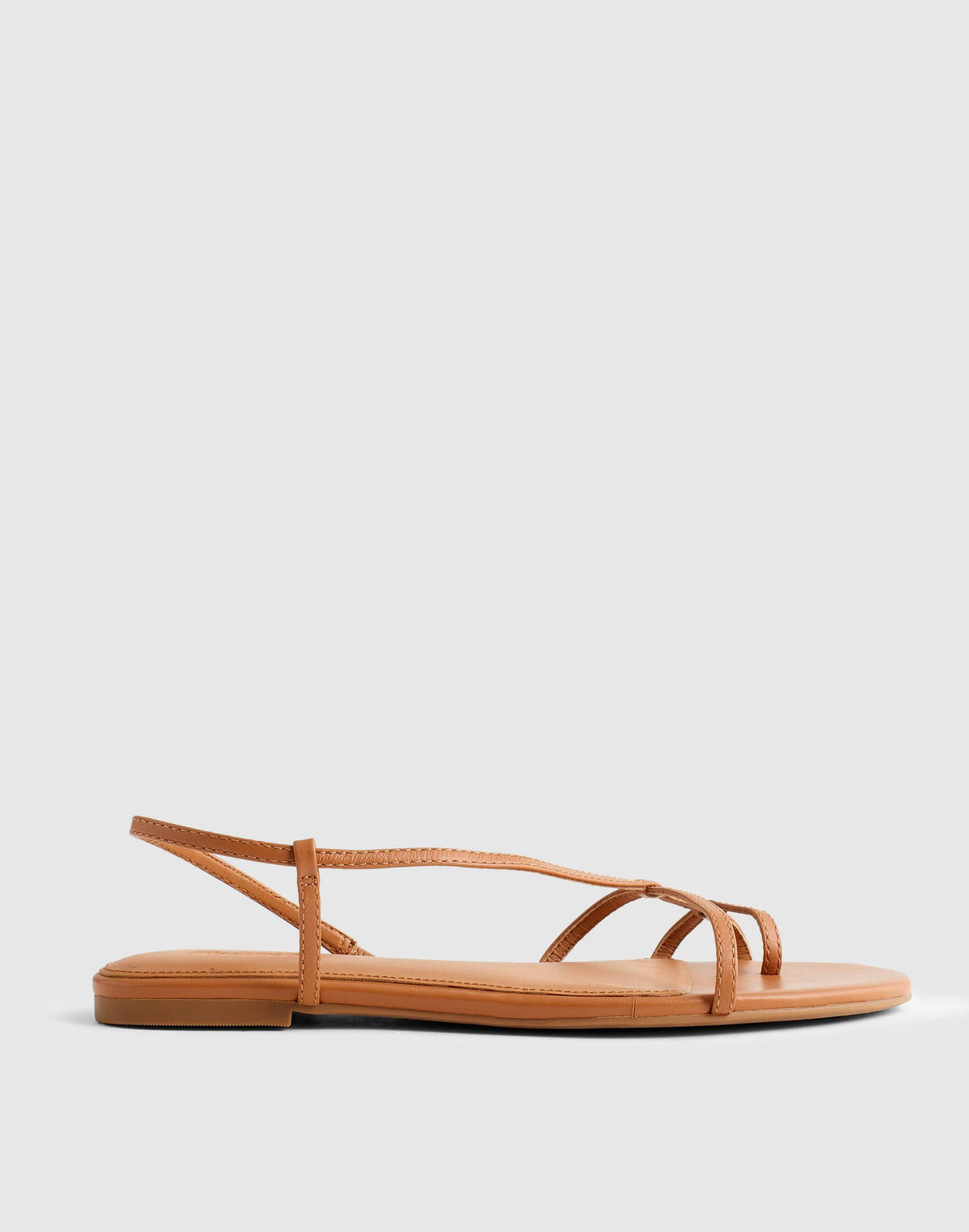 The Iggy Strappy Sandal Toasted Coconut | Madewell New