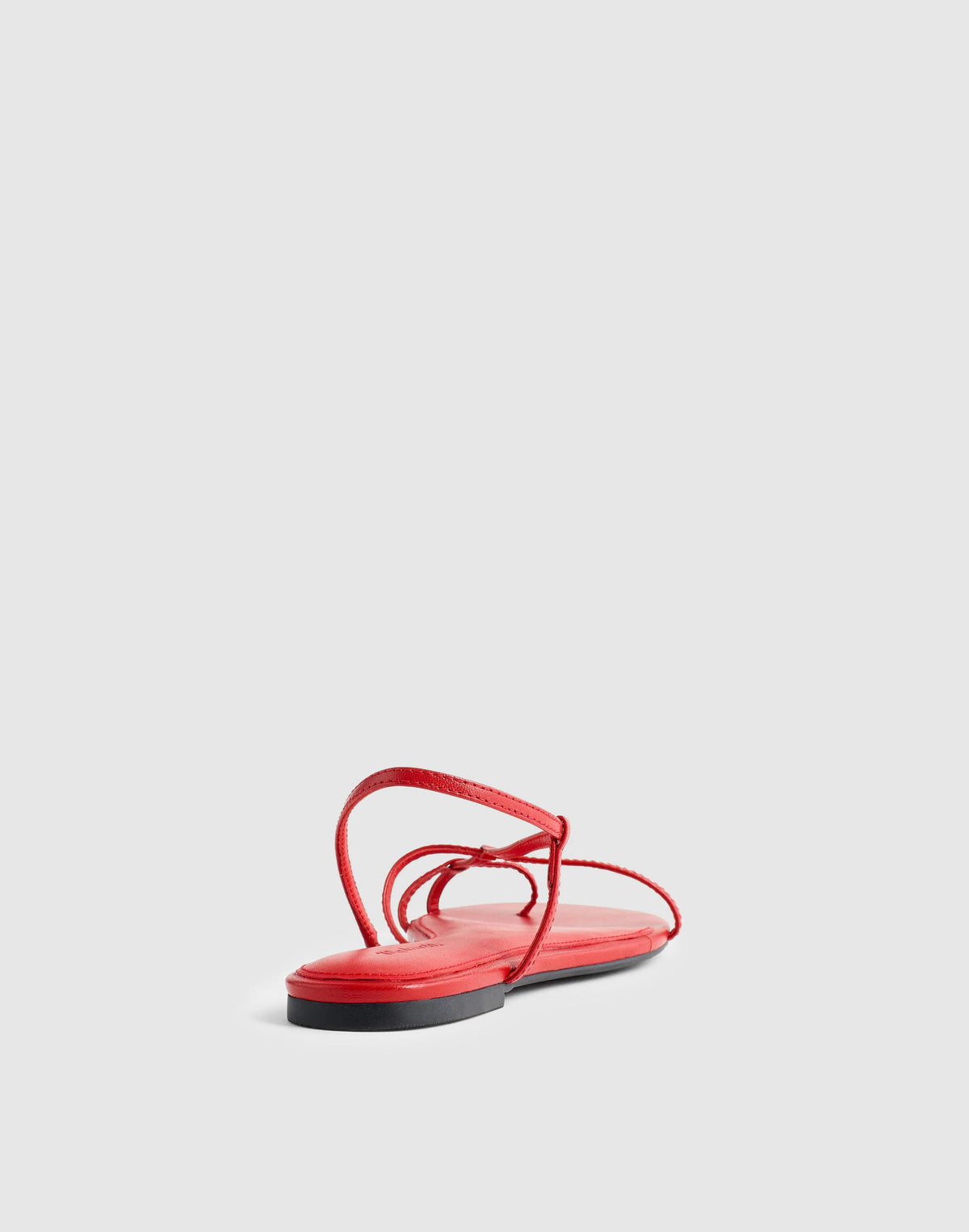The Iggy Strappy Sandal Festival Red | Madewell Latest