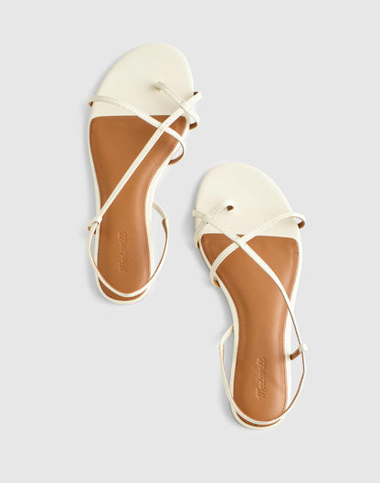 The Iggy Strappy Sandal Vintage Muslin | Madewell Smart Buy