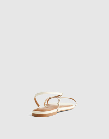 The Iggy Strappy Sandal Vintage Muslin | Madewell Smart Buy