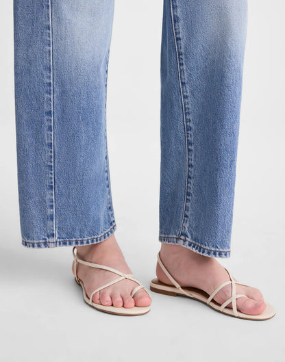 The Iggy Strappy Sandal Vintage Muslin | Madewell Smart Buy