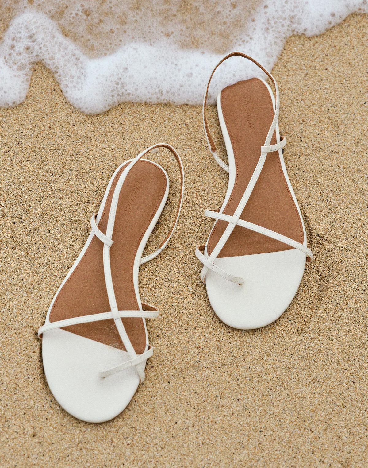 The Iggy Strappy Sandal Vintage Muslin | Madewell Smart Buy