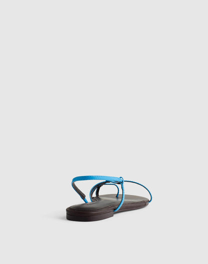 The Iggy Strappy Sandal Tropical Blue | Madewell Special Offer