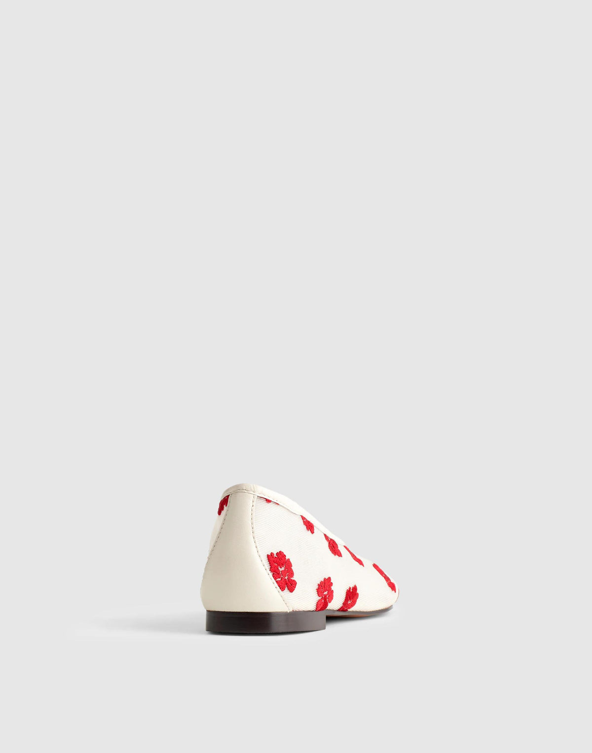 The Mylie Ballet Flat Vintage Ivory Multi | Madewell Special Offer