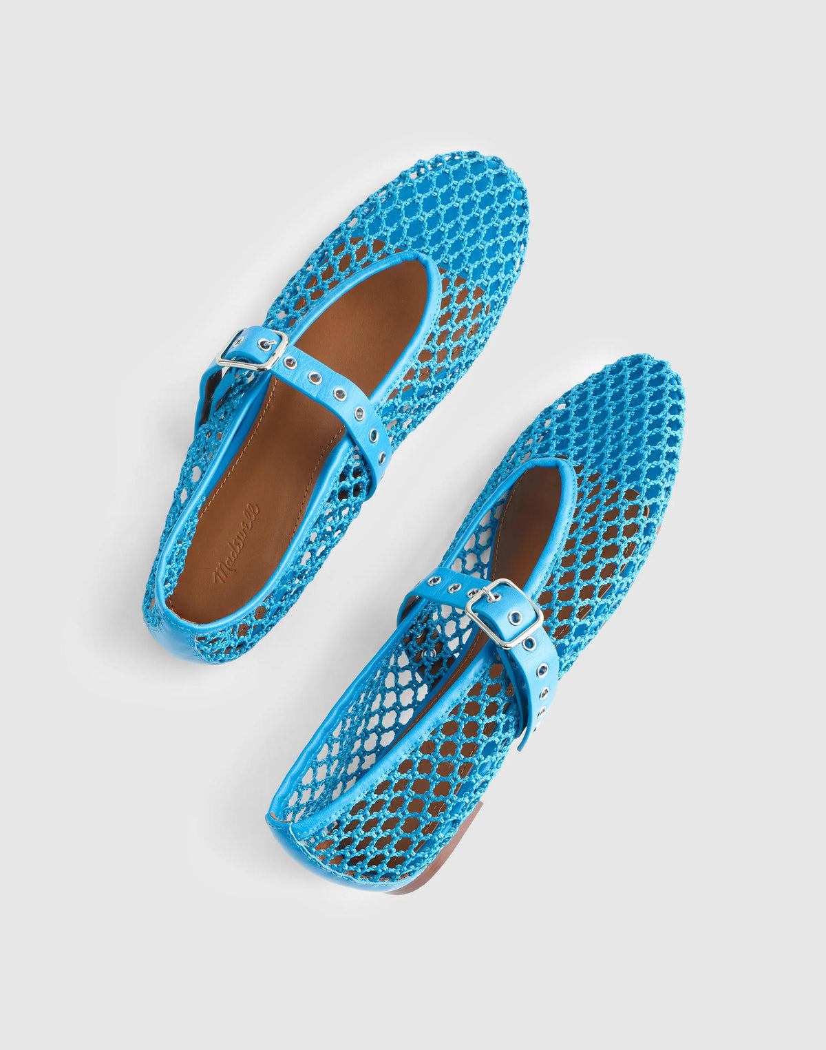 The Remy Mary Jane Flat Tropical Blue | Madewell Value