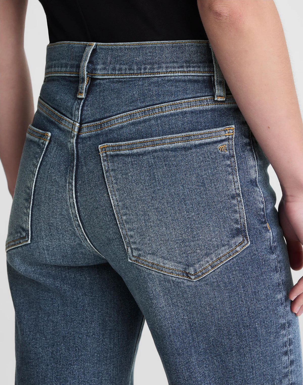 Short Circular Wide-Leg Jean Soft Indigo Wash | Madewell Value