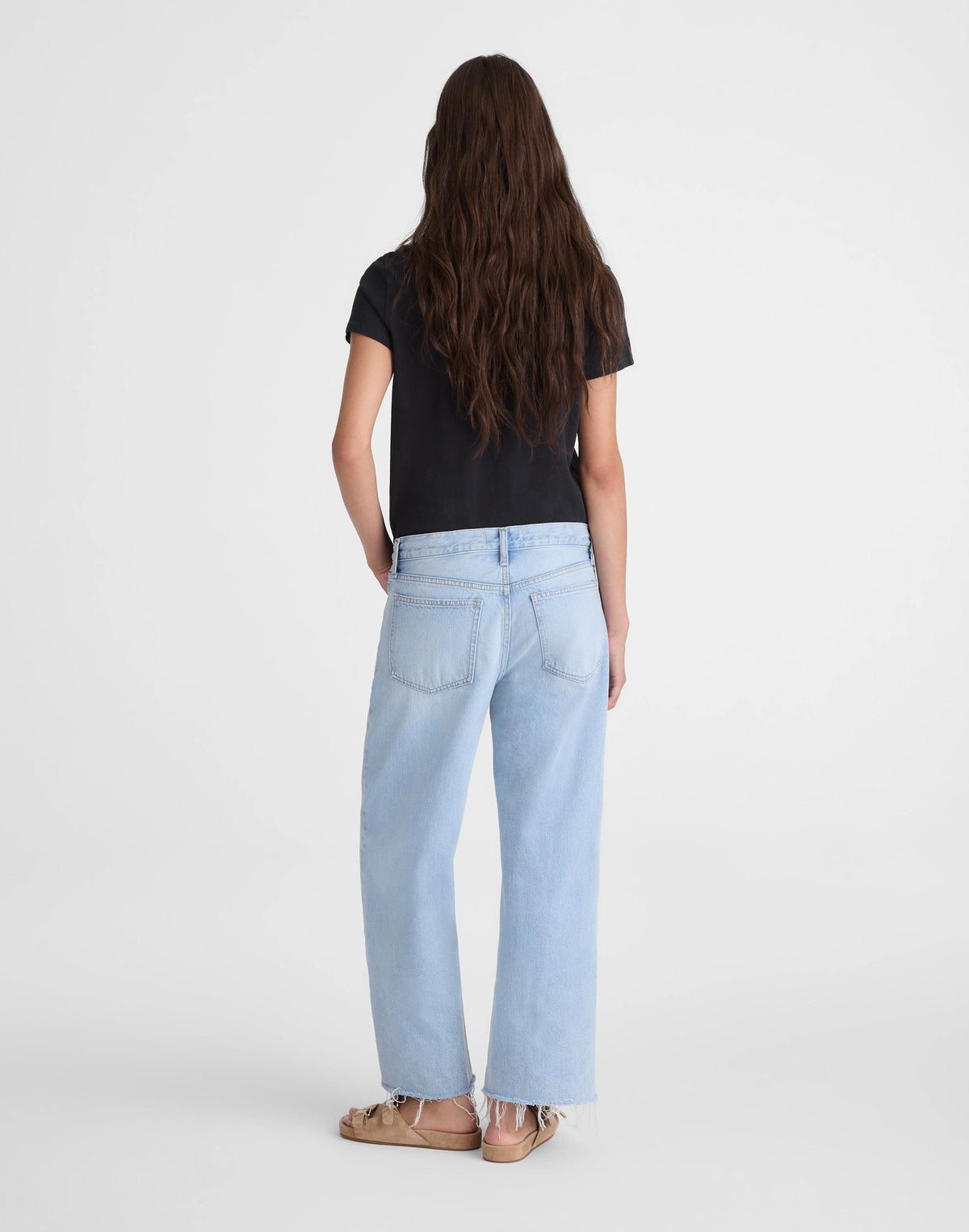 Short Low-Slung Baggy Crop Jean Foster Wash | Madewell Hot Sale