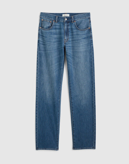 The Petite Dean Easy Straight Jean in Airy Denim Birkdale Wash | Madewell Customer Favorite