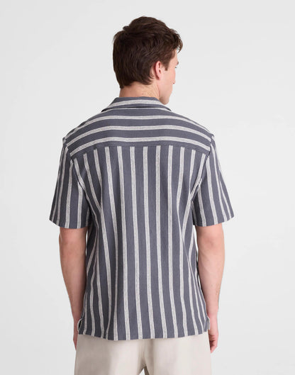 The Camp Shirt in Seaport Terry Heirloom Blue | Madewell Best Seller