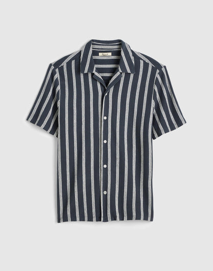 The Camp Shirt in Seaport Terry Heirloom Blue | Madewell Best Seller