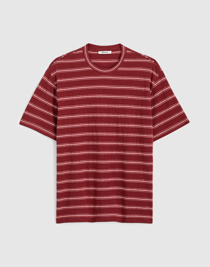 The Vintage Tee in Jacquard Dusty Merlot | Madewell Smart Buy