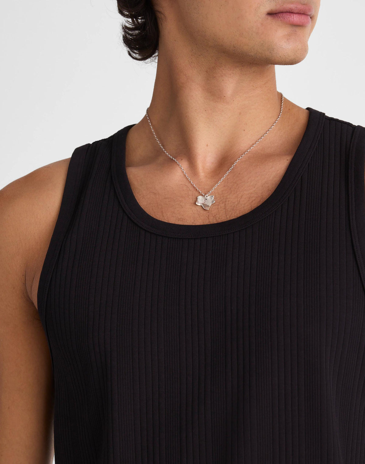 Textured Tank Jet Black | Madewell Everyday