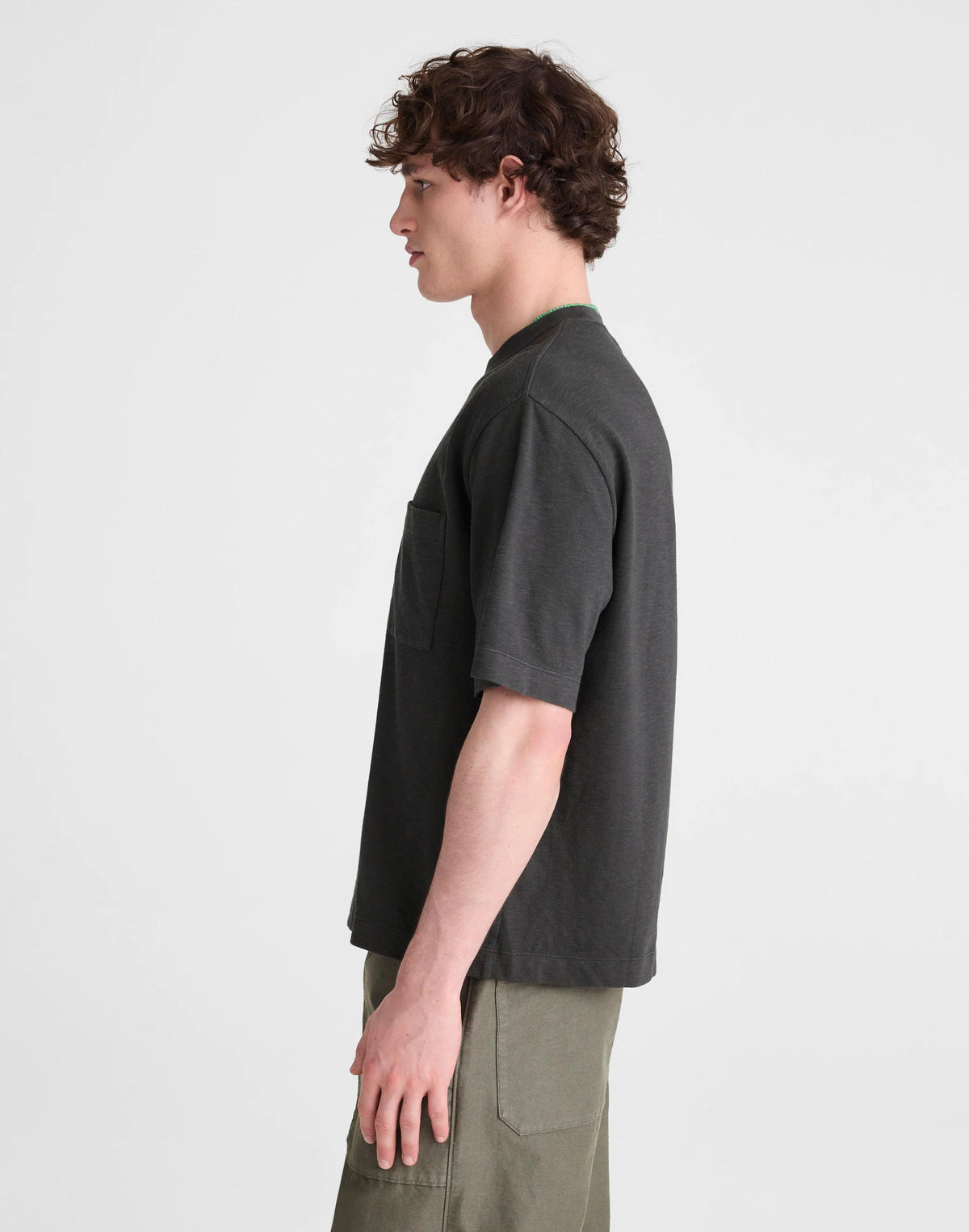 Boxy Pocket Tee in Weekend Slub Coal | Madewell Top Pick