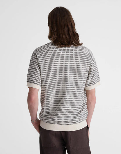 Single-Button Sweater Polo Vintage Ivory | Madewell Signature