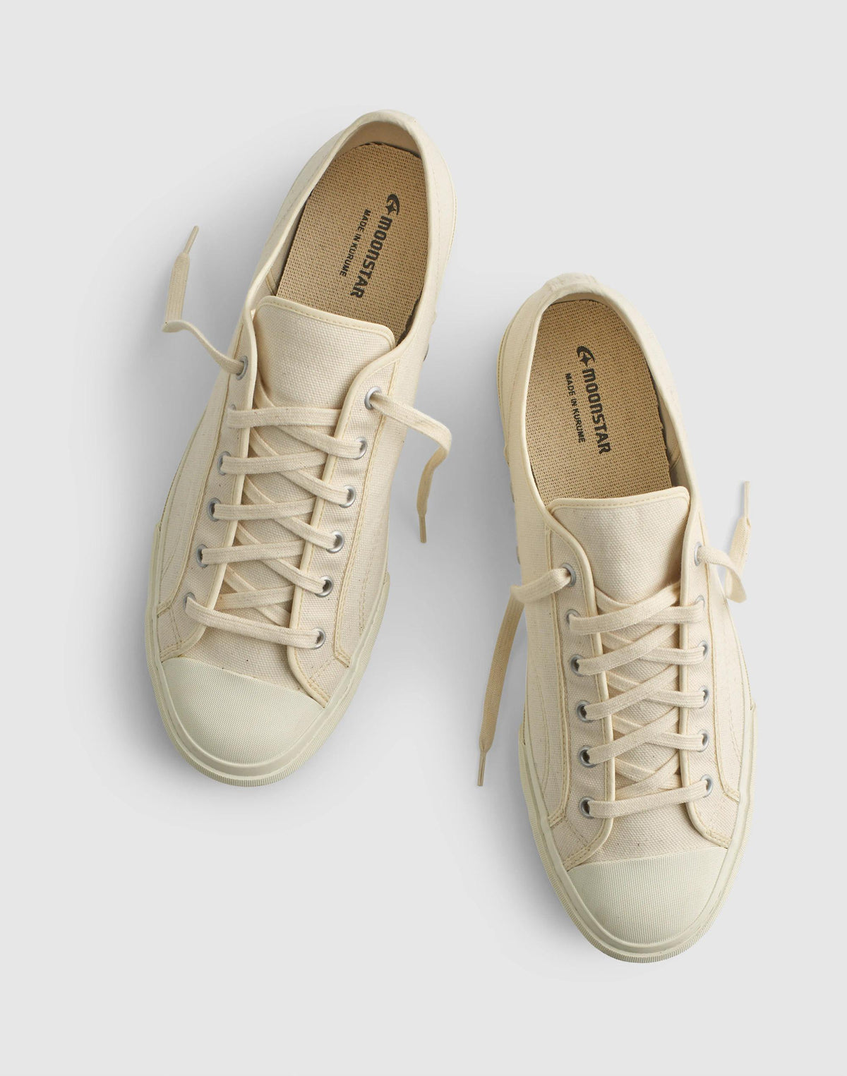 Moonstar Low Trainer Sneakers Natural Mono | Madewell Classic