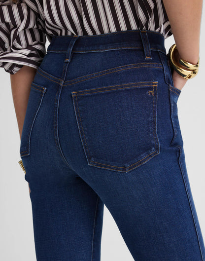 The Pencil Jean in Super Stretch Denim Pipestone Wash | Madewell Signature