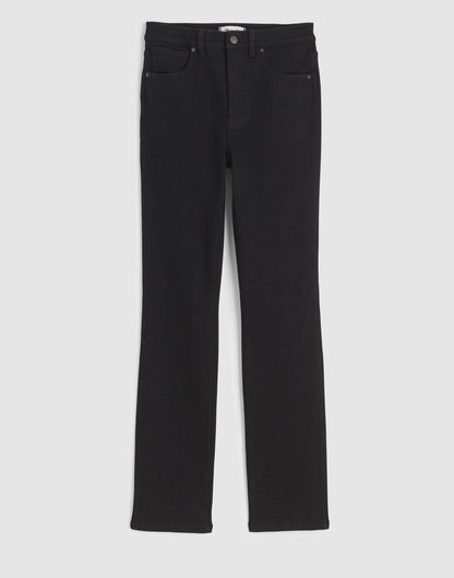 The Pencil Jean in Super Stretch Denim Black Frost | Madewell Recommended