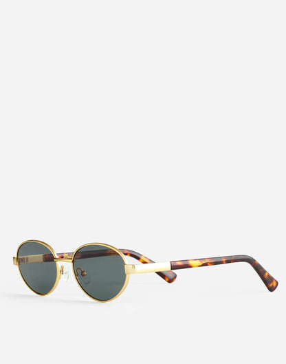 Wire Frame Oval Sunglasses Vintage Gold | Madewell Featured