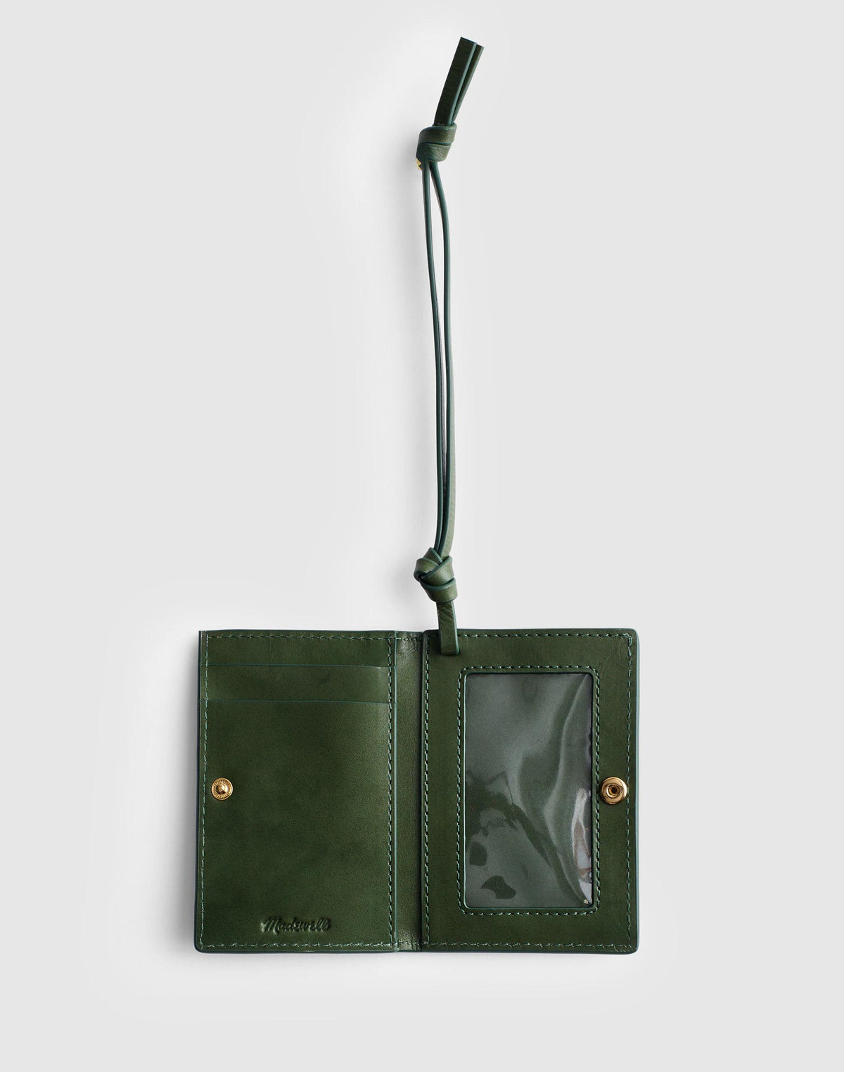 Woven ID Case Golf Green | Madewell Best Seller