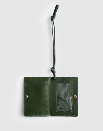 Woven ID Case Golf Green | Madewell Best Seller