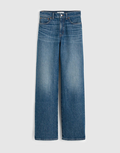 The Petite Perfect Vintage Wide-Leg Jean Harvey Wash | Madewell Featured
