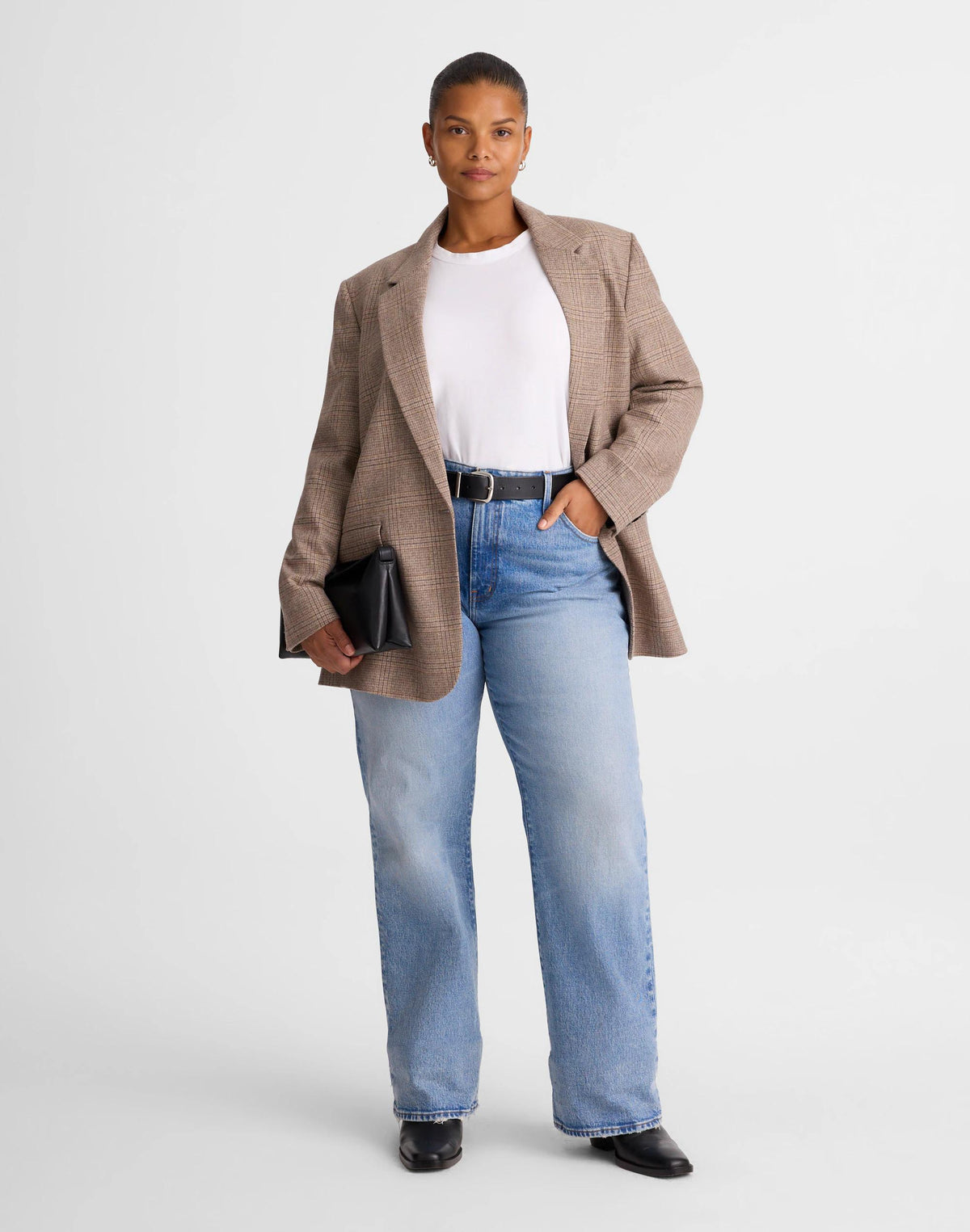 Plus Relaxed Bootcut Jeans Raebrook Wash | Madewell Signature