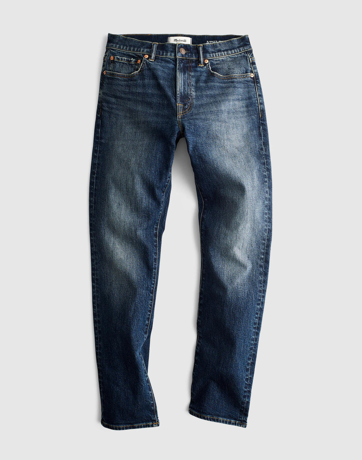 Athletic Slim Jeans Danden Wash | Madewell Customer Favorite