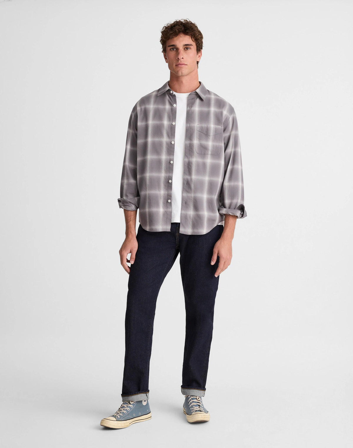 The 1991 Straight-Leg Jean in Artisan Comfort Selvedge Rinse | Madewell New