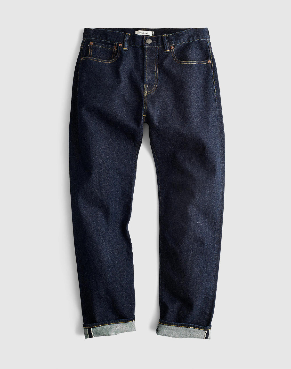 The 1991 Straight-Leg Jean in Artisan Comfort Selvedge Rinse | Madewell New