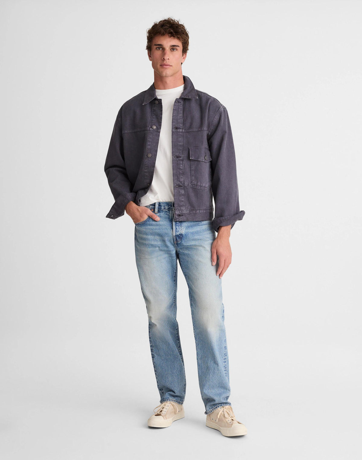 The 1991 Straight-Leg Jean in Japanese Selvedge Lamina Wash | Madewell Latest
