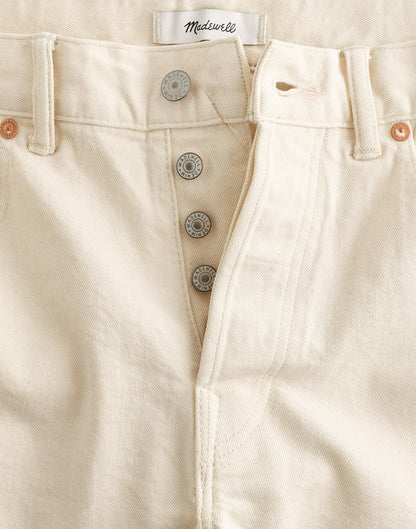 The 1991 Straight-Leg Jean in Artisan Comfort Selvedge Ecru | Madewell Essential