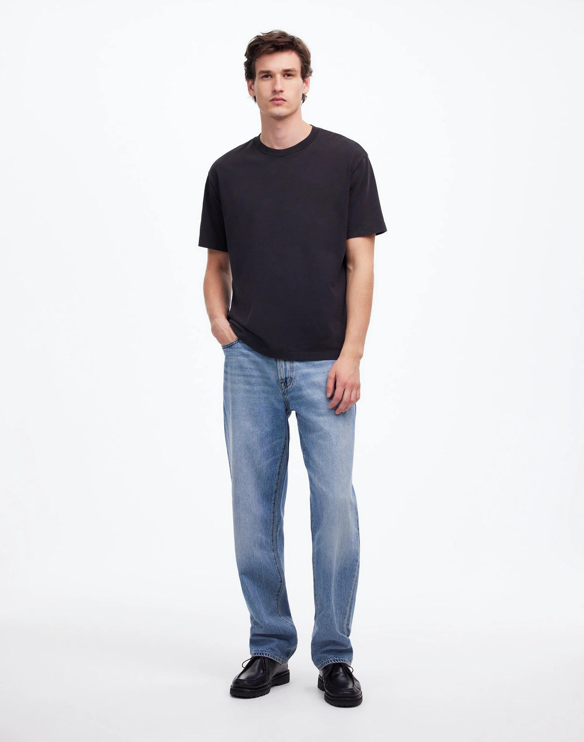 The Vintage Tee Almost Black | Madewell Value