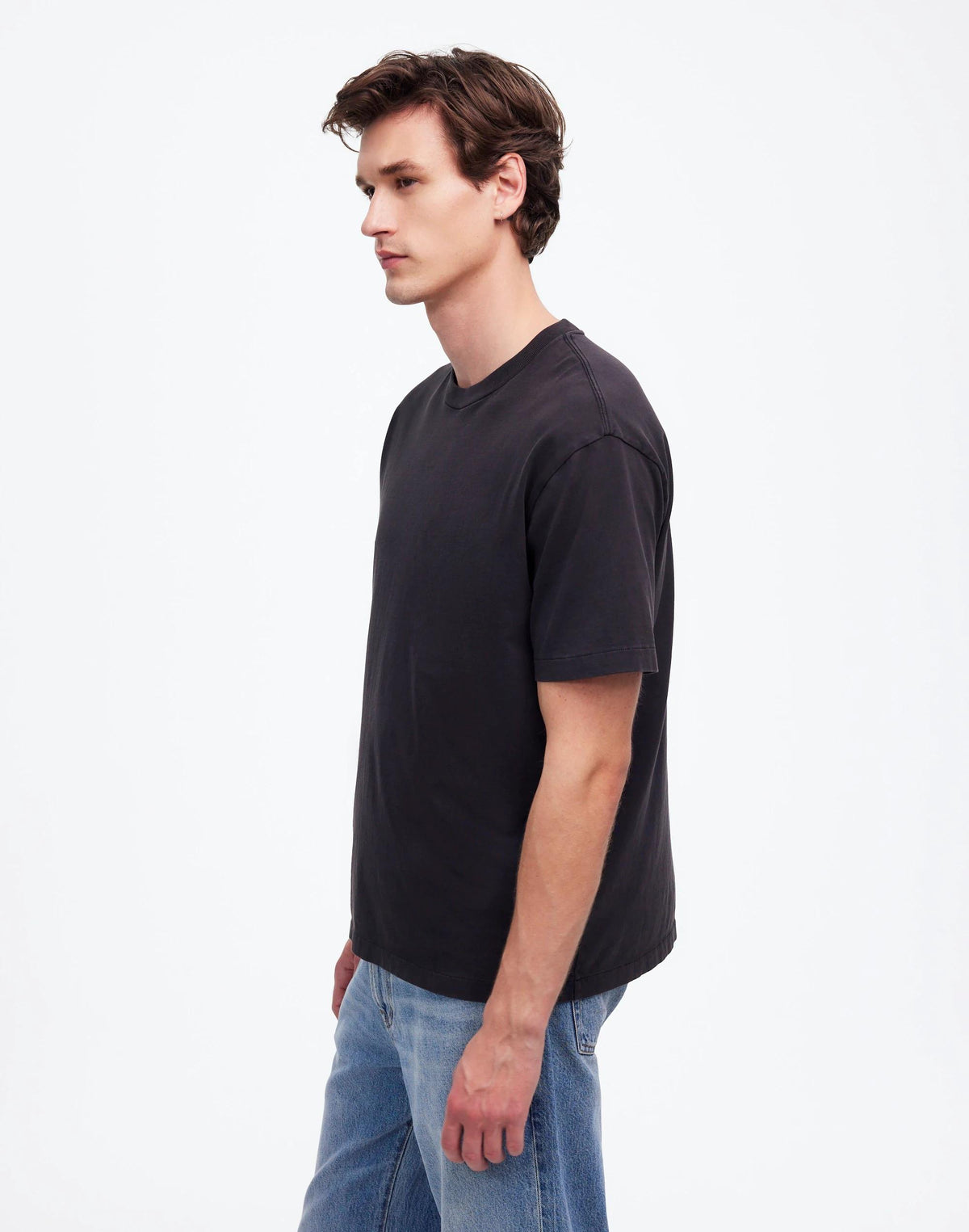 The Vintage Tee Almost Black | Madewell Value